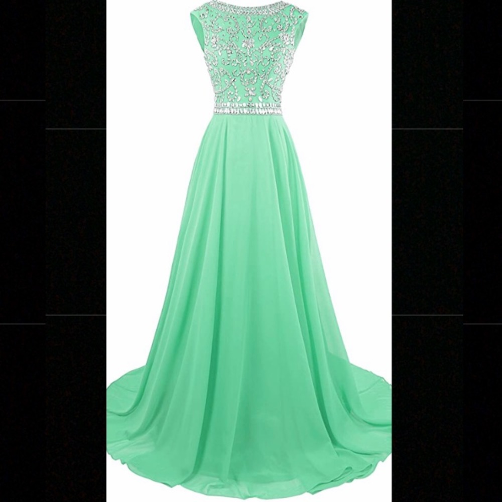 💚Mint pageant/prom dress!💚 (size 2)
